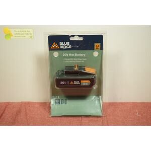 Blue Ridge Tools 20V Replacement Battery: 2Ah (Pack Wear)